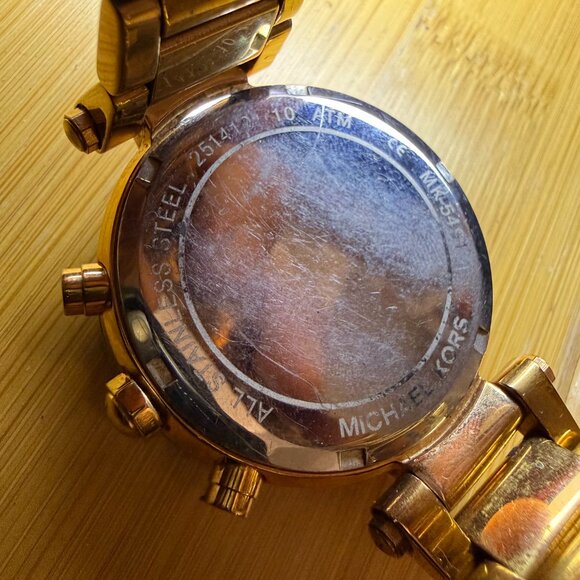 Michael Kors MK Parker Rose Gold-Tone Ladies' Watch MK-5491, 39mm - Picture 5 of 5